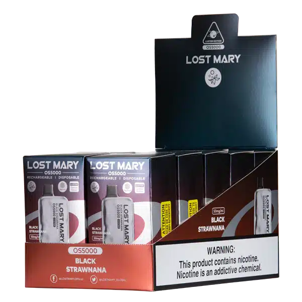 LOST MARY BLACK STRAWNANA
