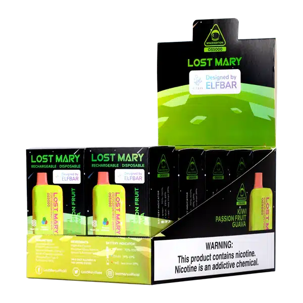LOST MARY KIWI PASSION FRUIT GUAVA